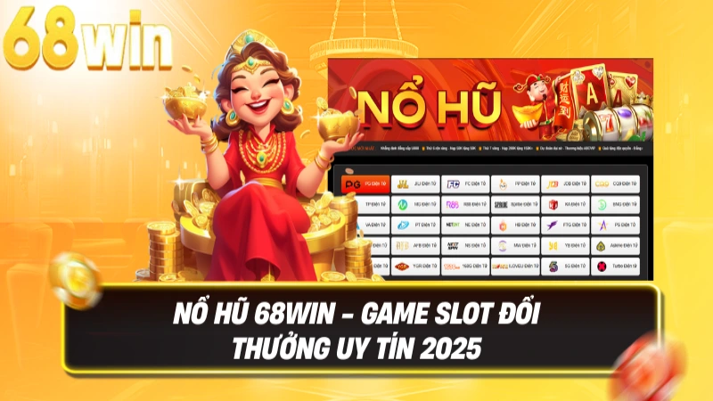 Nổ Hũ 68win – Cổng Game Nổ Hũ Đổi Thưởng Uy Tín Hàng Đầu 1 Nổ Hũ 68WIN - Game slot đổi thưởng uy tín 2025