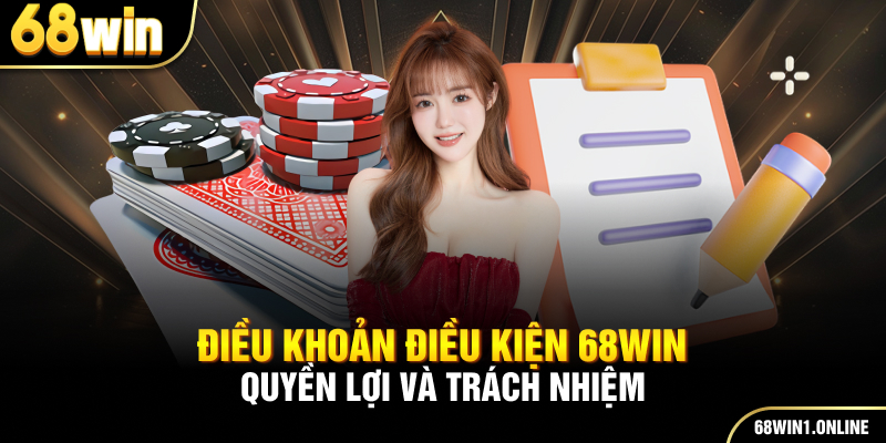 Điều Khoản Điều Kiện 3 Điều khoản điều kiện 68WIN quyền lợi và trách nhiệm